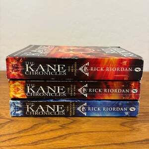 The Kane Chronicles Collection Rick Riordan 3 Books Set Rick Riordan Paperback